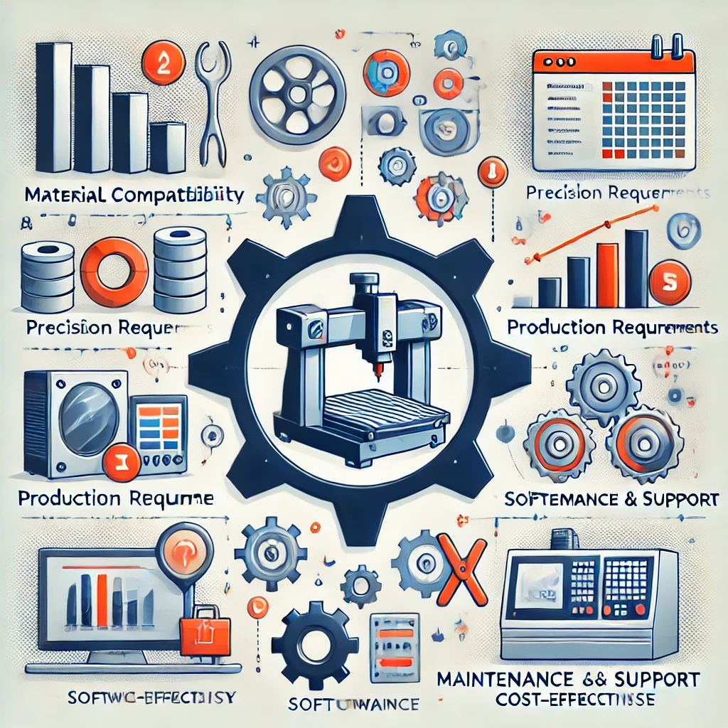 Key Considerations for Selecting a CNC Machine