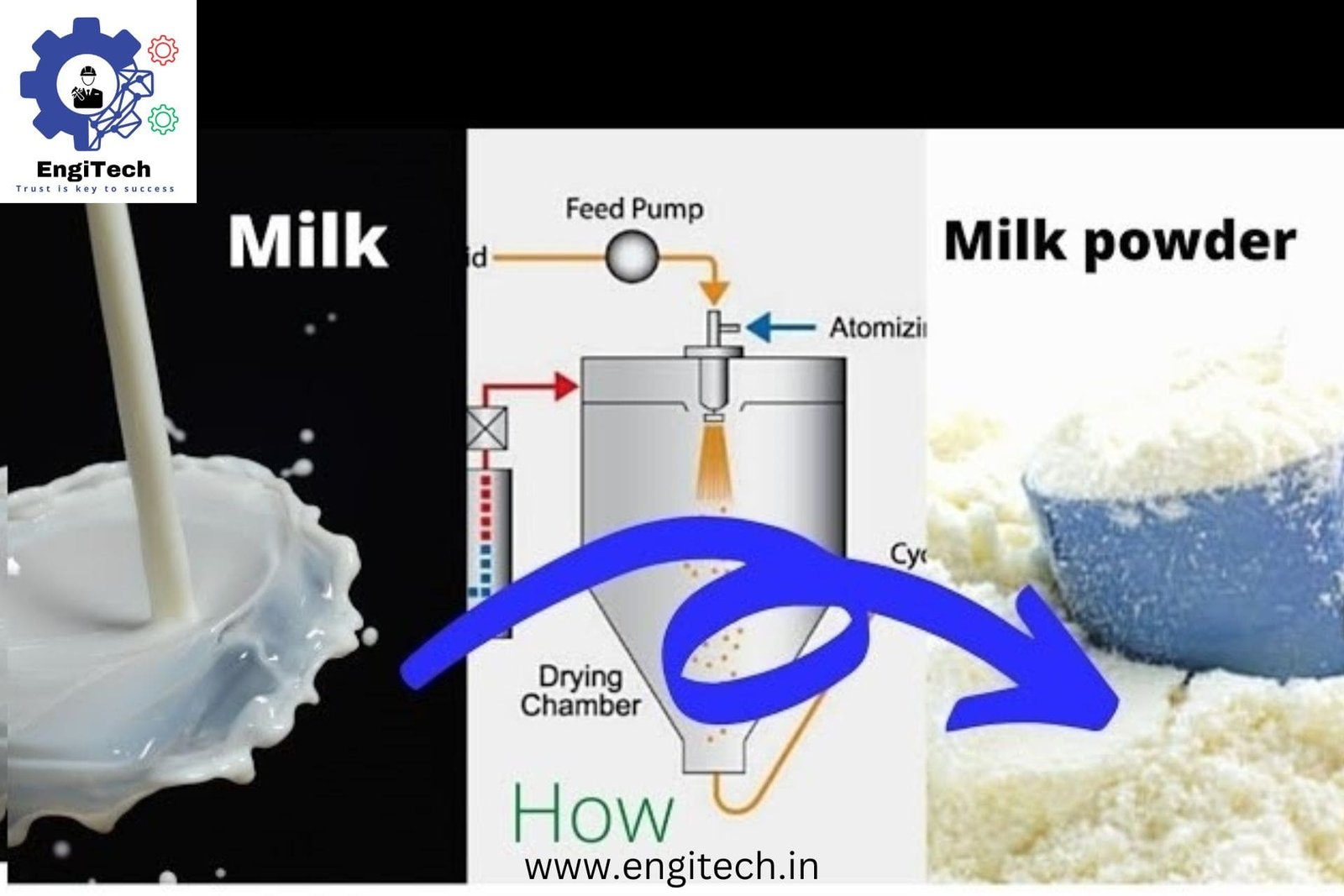 Spray Drying of Milk