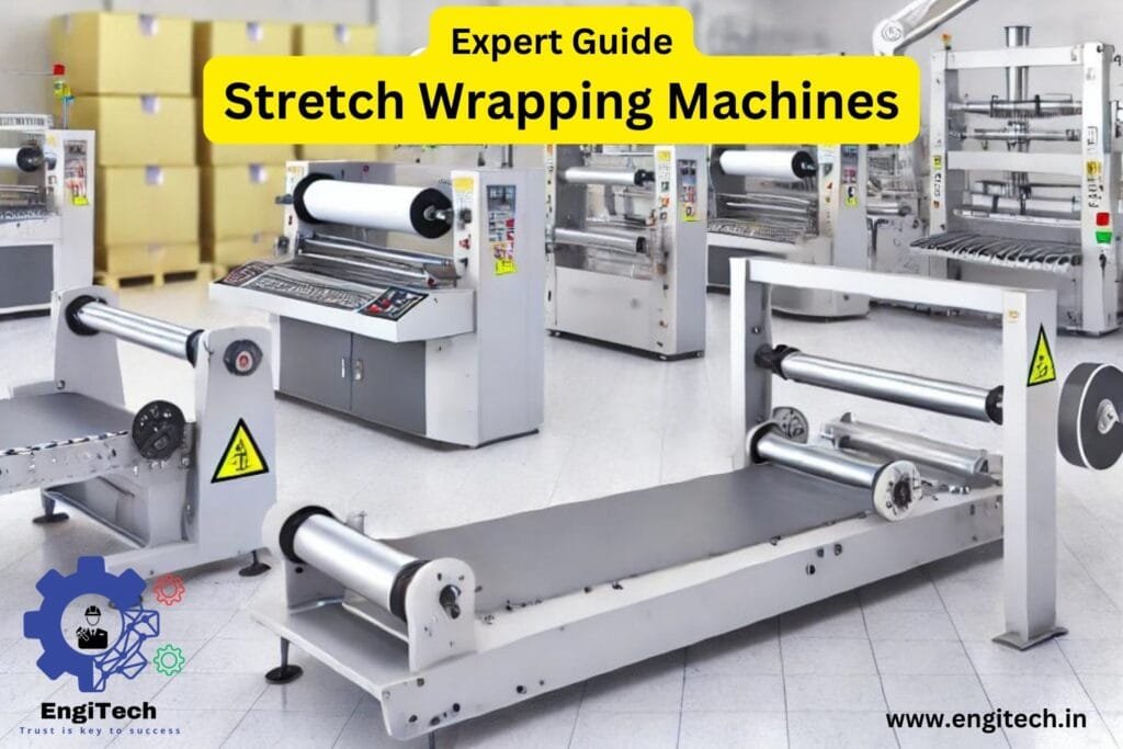Stretch wrapping machines