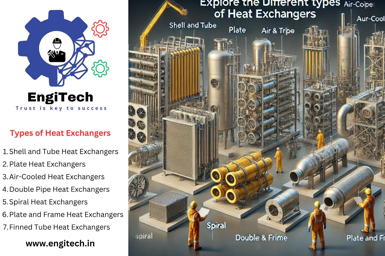 Different Types of Heat Exchangers