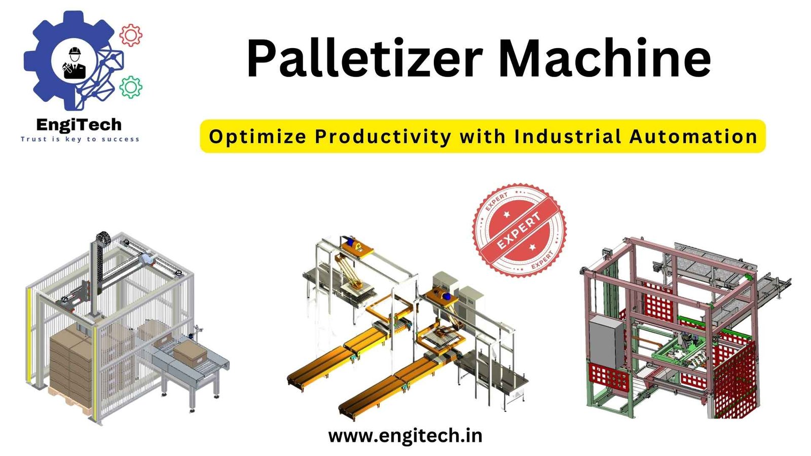 Palletizer Machine | Optimize Productivity with Industrial Automation