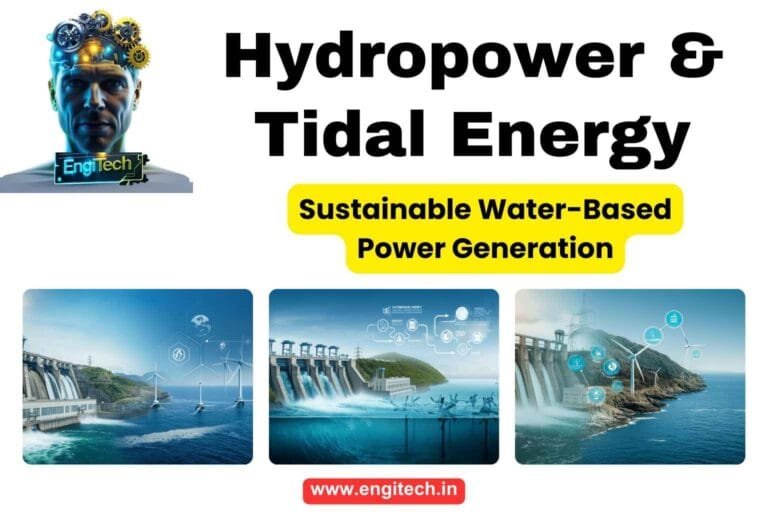 Hydropower & Tidal Energy: Sustainable Water-Based Power Generation