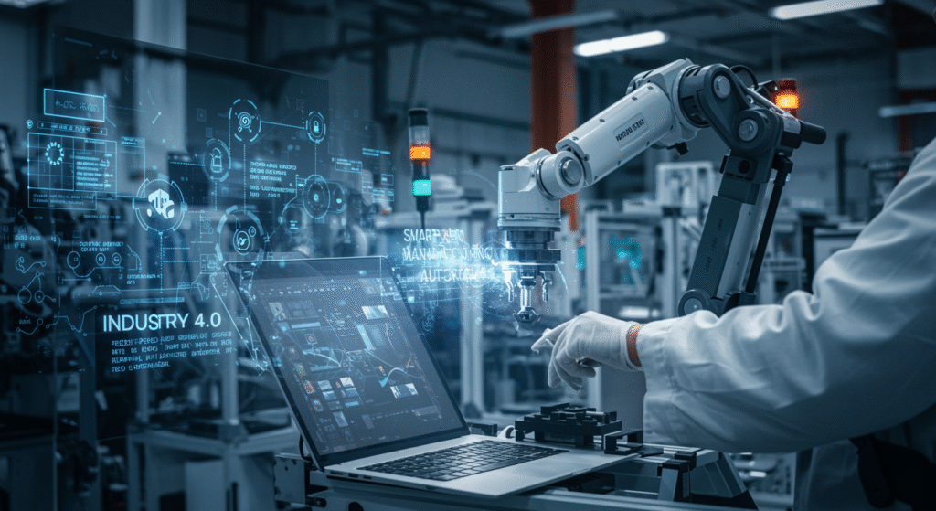 Discover how smart manufacturing and Industry 4.0 are revolutionizing production through automation, IoT, and AI. Learn what it means and why it matters.
